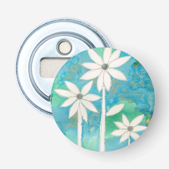 Dainty Daisies II Bottle Opener (Front)