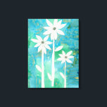 Dainty Daisies II Canvas Print<br><div class="desc">Floral</div>