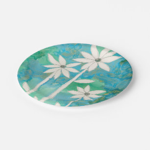 Dainty Daisies II Paper Plate