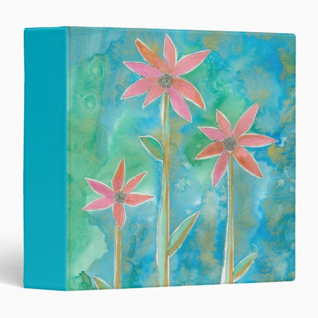 Dainty Daisies III Binder (Front/Spine)