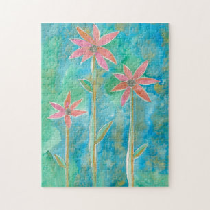 Dainty Daisies III Jigsaw Puzzle