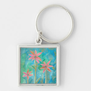 Dainty Daisies III Keychain