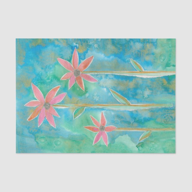 Dainty Daisies III Tissue Paper (Front)