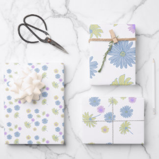 Dainty Daisies Wrapping Paper Sheet