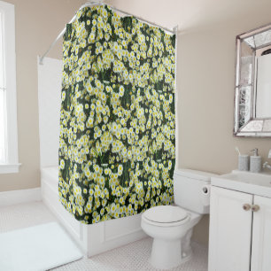 Dainty_Daisy_Flower_Buttons,_Shower_Curtain