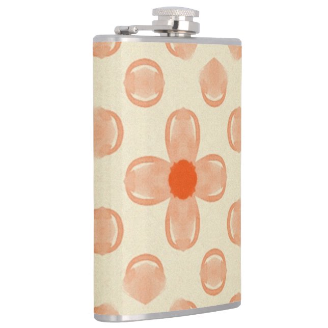 Dainty Dot Florals Hip Flask (Right)