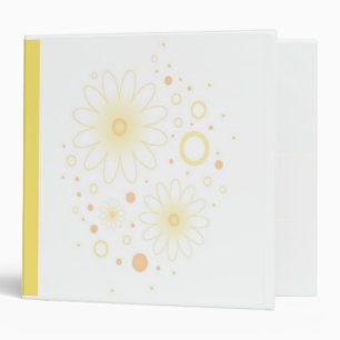 Dainty Floral Binder