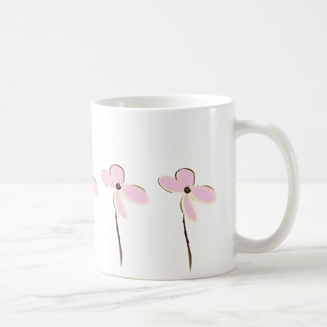 Dainty flowers coffee mug (Right)
