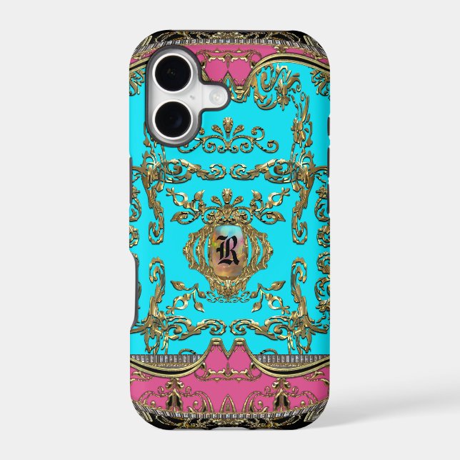 Dainty Nora Monogram  (Verso)