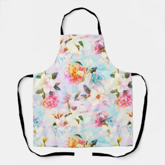 Dainty Pastel Floral Apron