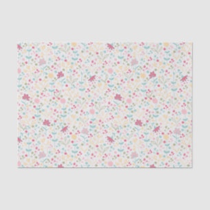 Dainty Spring Floral Pattern Tissue Paper