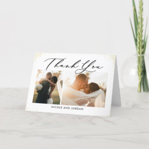 Dainty Sprinkings Editable Color Carte de remercie