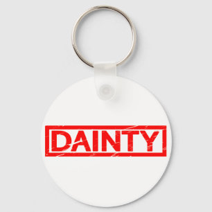 Dainty Stamp Keychain