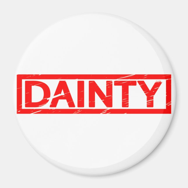 Dainty Stamp Magnet (Front)