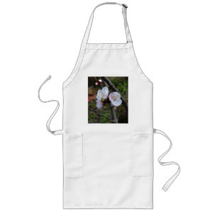 Dainty White Blossoms, Apron