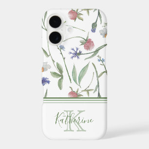 Dainty wild flowers personalized