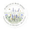 Dainty Wildflowers Honey Label Pure Local Raw 