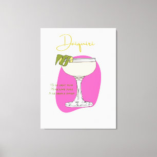 Daiquiri Cocktail Art Print