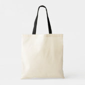 Dairy Cow - Black and White Dairy Calf Tote Bag (Back)