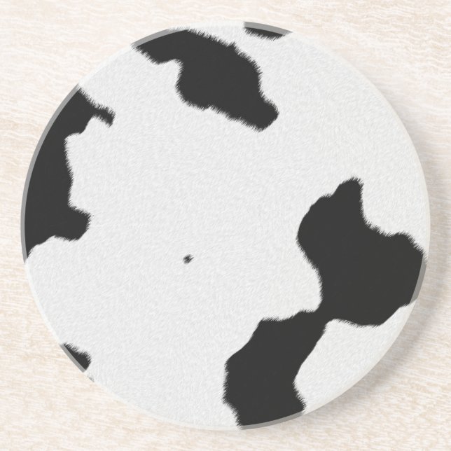 Dairy Cow Skin Coaster (Front)