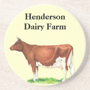 Dairy Farm Cow Coasters