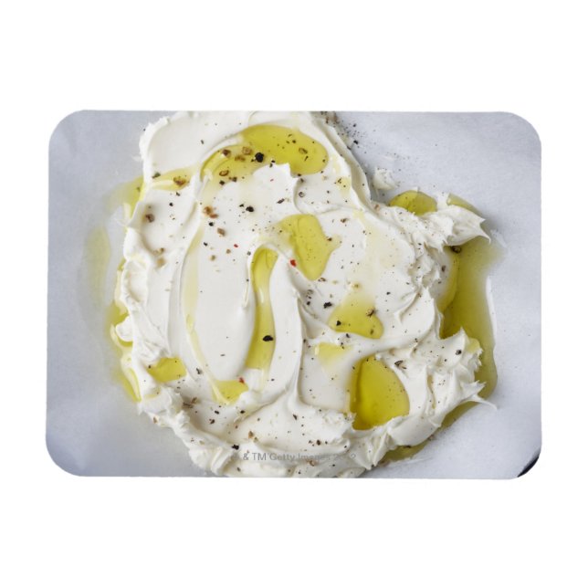 Dairy, Food, Food And Drink, Mascarpone, Cheese Magnet (Horizontal)