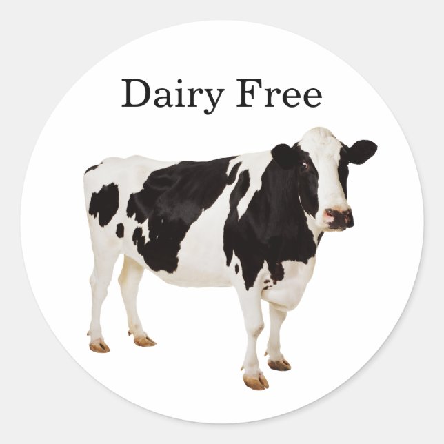 Dairy Free Stickers (Front)