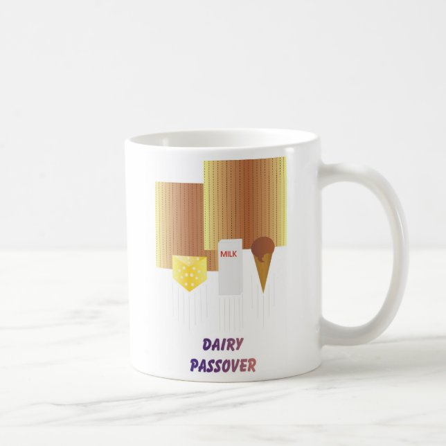 Dairy Passover Mug (Right)