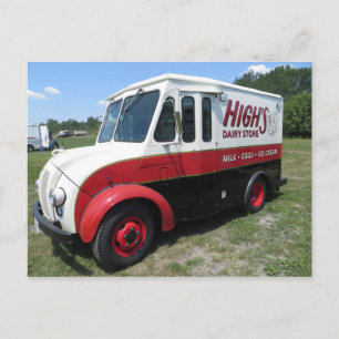 Dairy Truck Postcard