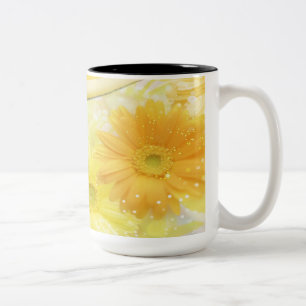 Daisées du printemps à café floral Mug
