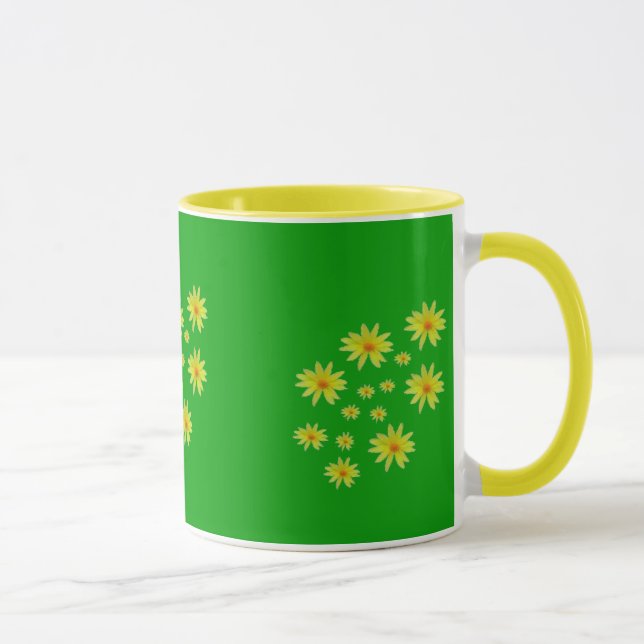 Daises de printemps II Mug (Droite)