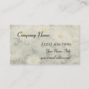 Daisies 2 business card