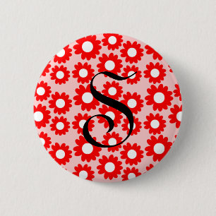 Daisies 2 Inch Round Button