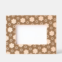 Daisies and Polka Dots Laser Etched Picture Frame