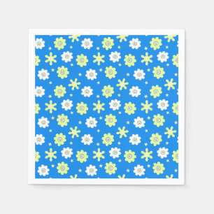 Daisies and Stars Napkin