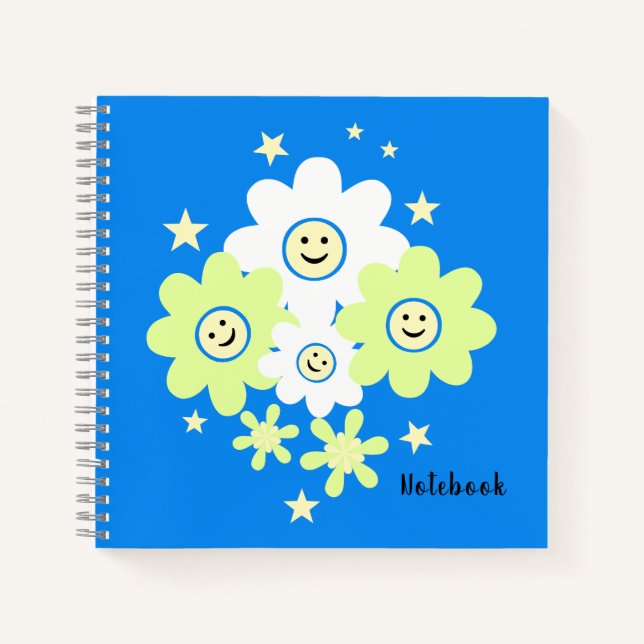 Daisies and Stars Notebook (Front)