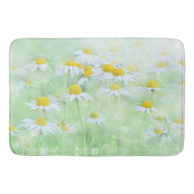 Daisies Bath Mat (Front)