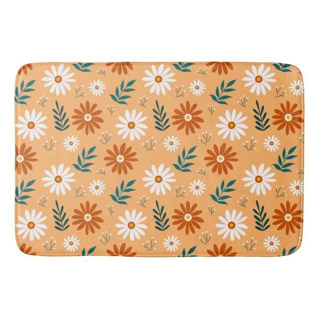 Daisies Bath Mat (Front)