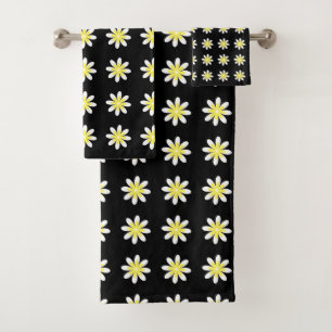 Daisies Bath Towel Set
