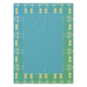 Daisies & Blue Tablecloth