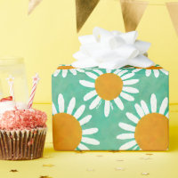 Daisies Boho Folk Art Inspired
