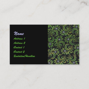 daisies business card