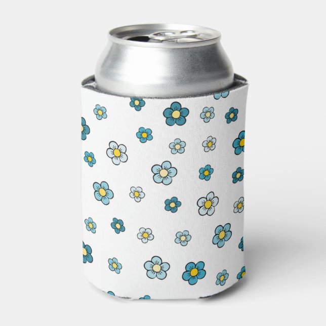 Daisies Can Cooler (Can Front)