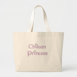 Daisies Chilean Princess Large Tote Bag
