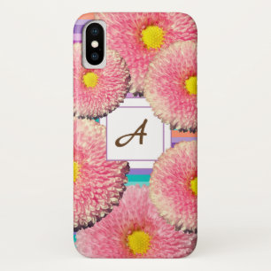 Daisies coque iphone Monogramme