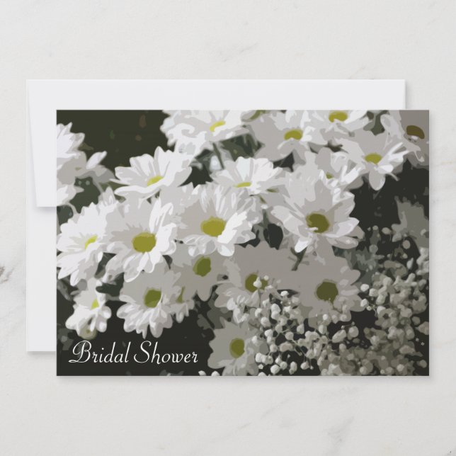 Daisies et invitation à respirer du bébé (Devant)