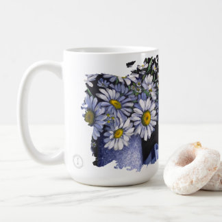 Daisies flower Let your dream blossom mug