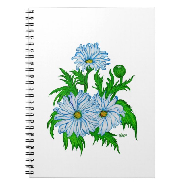 Daisies Flowers Notebook (Front)