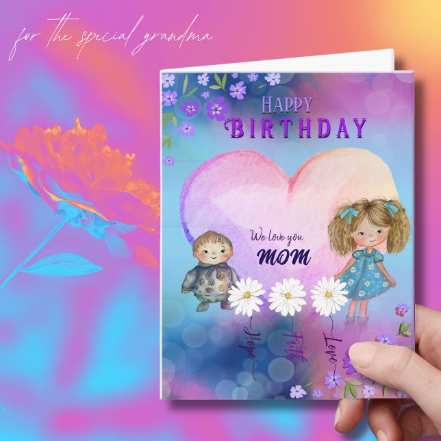Daisies, Hope Faith Love Mom's Birthday Card (Daisies, Hope Faith Love Mom's Birthday Card )
