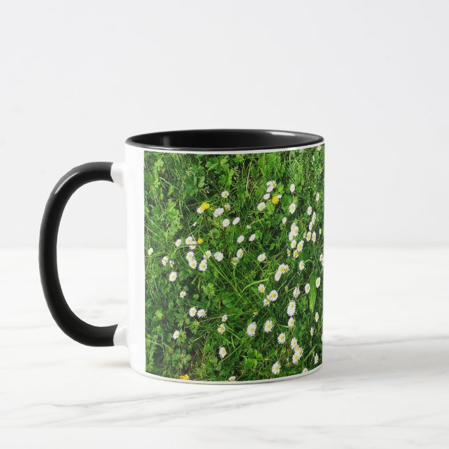 Daisies in the Grass Mug (Left)